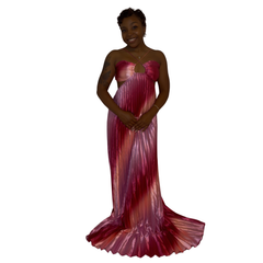 Amora Maxi Dress - Pink