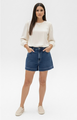 Nova Denim Shorts - Medium Wash